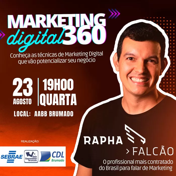 CDL de Brumado em parceria com o Sebrae traz renomado especialista em Marketing Digital para evento único