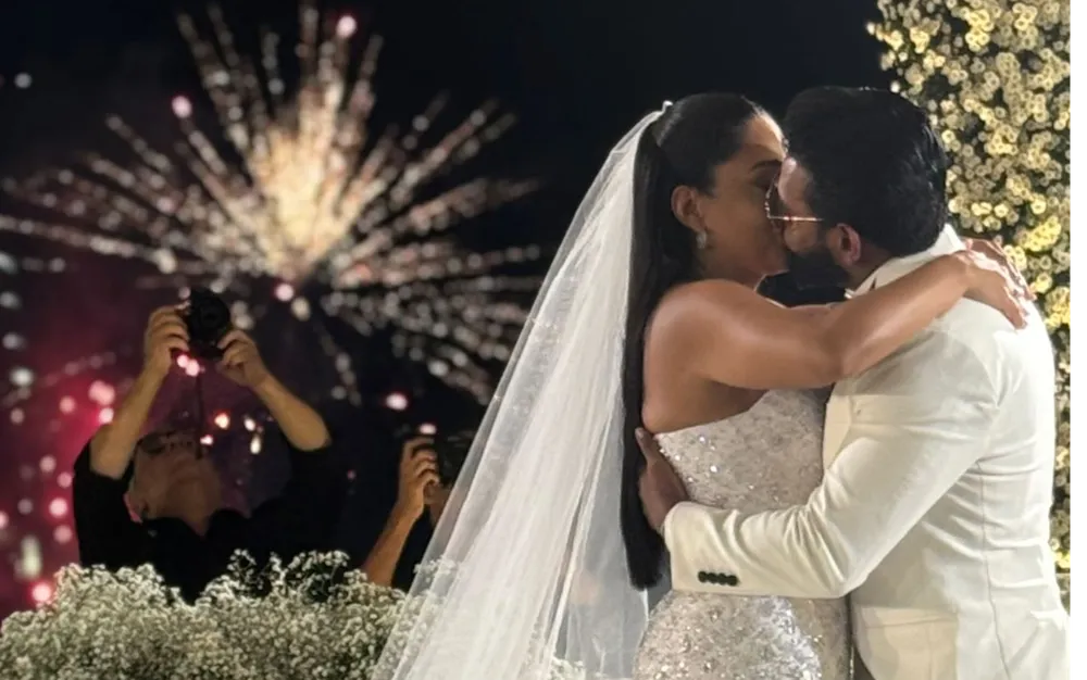 Cantor Pablo, o ‘Rei da Sofrência’, se casa em cerimônia com famosos em Salvador