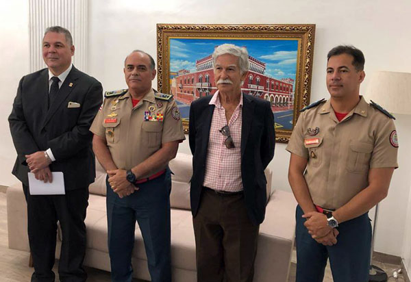 Legislativo e Executivo municipal buscam Grupamento do Corpo de Bombeiros para Brumado