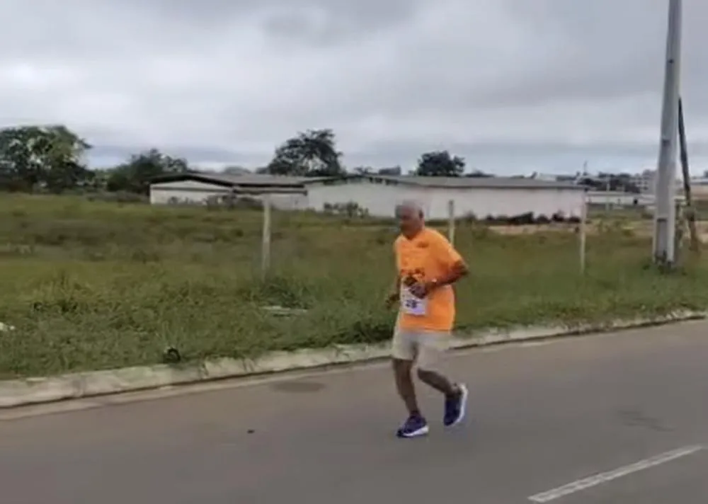 Idoso falece após mal súbito em corrida de rua