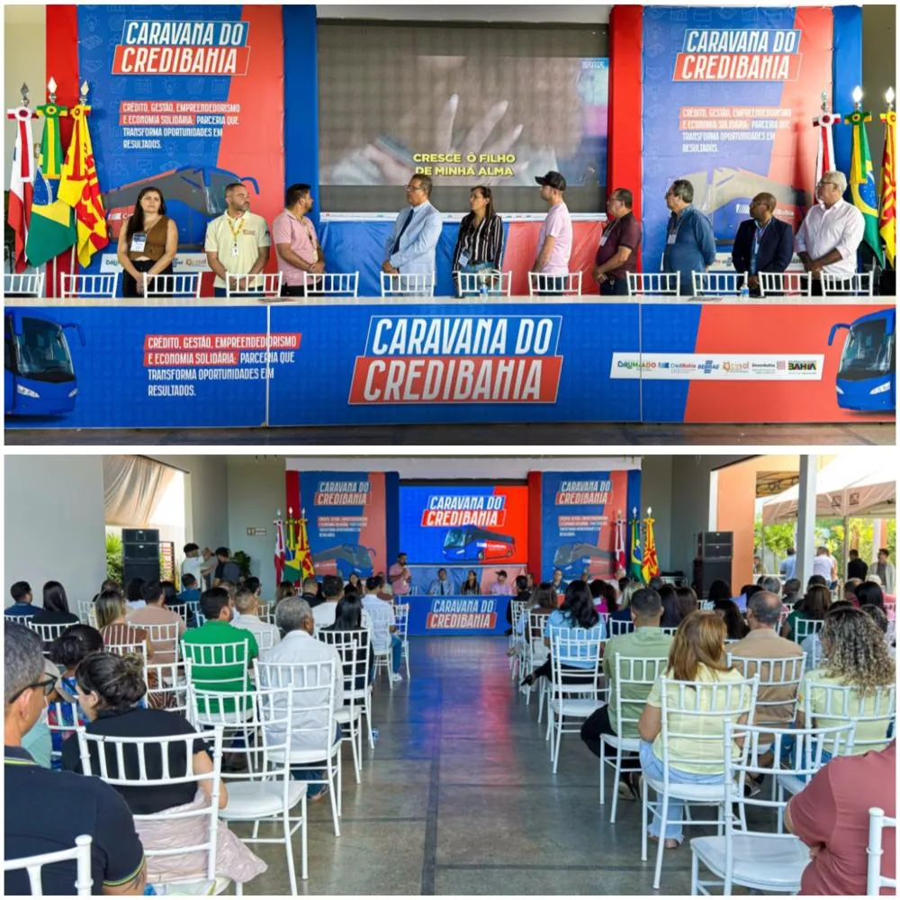 Caravana do CrediBahia chega a Brumado para fortalecer o microcrédito e a economia local