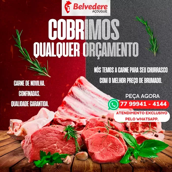 Belvedere Açougue: A melhor escolha para seu Churrasco em Brumado