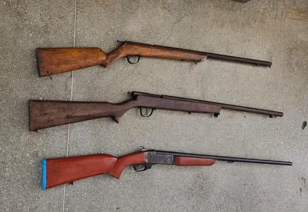 Polícia Rodoviária Estadual apreende armas de fogo em operação na BA-030, próximo a Guanambi