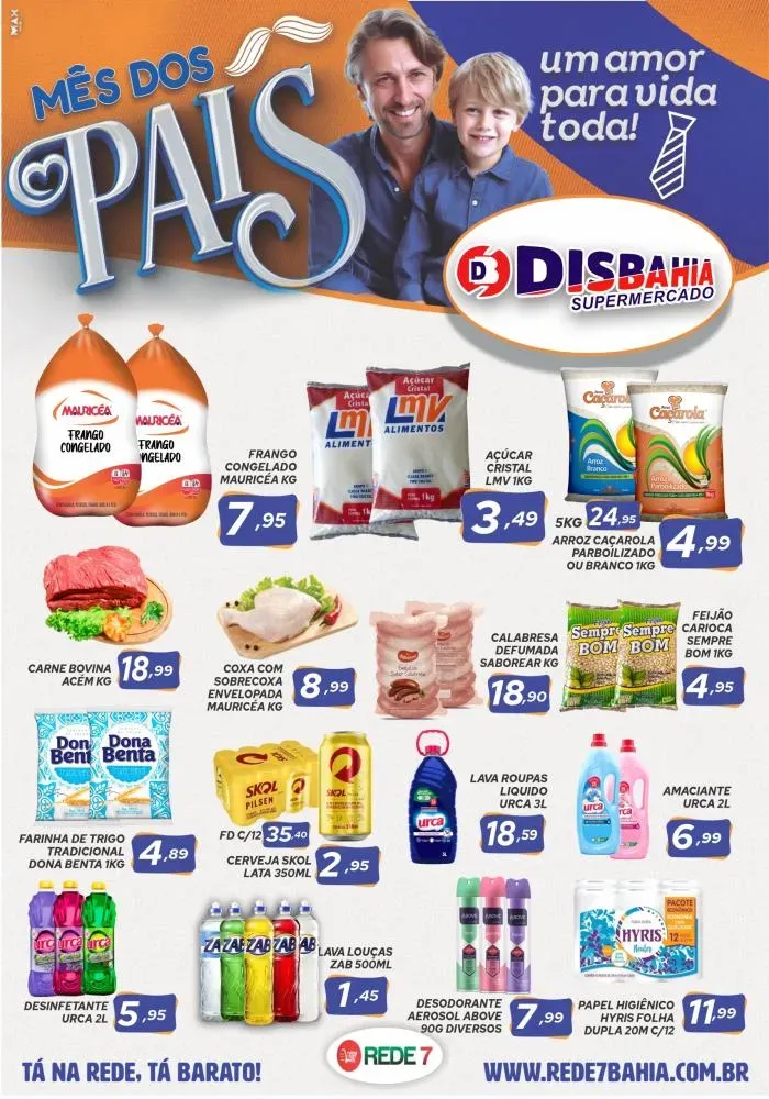 Dia dos Pais: Confira o jornal de ofertas do Disbahia Rede 7