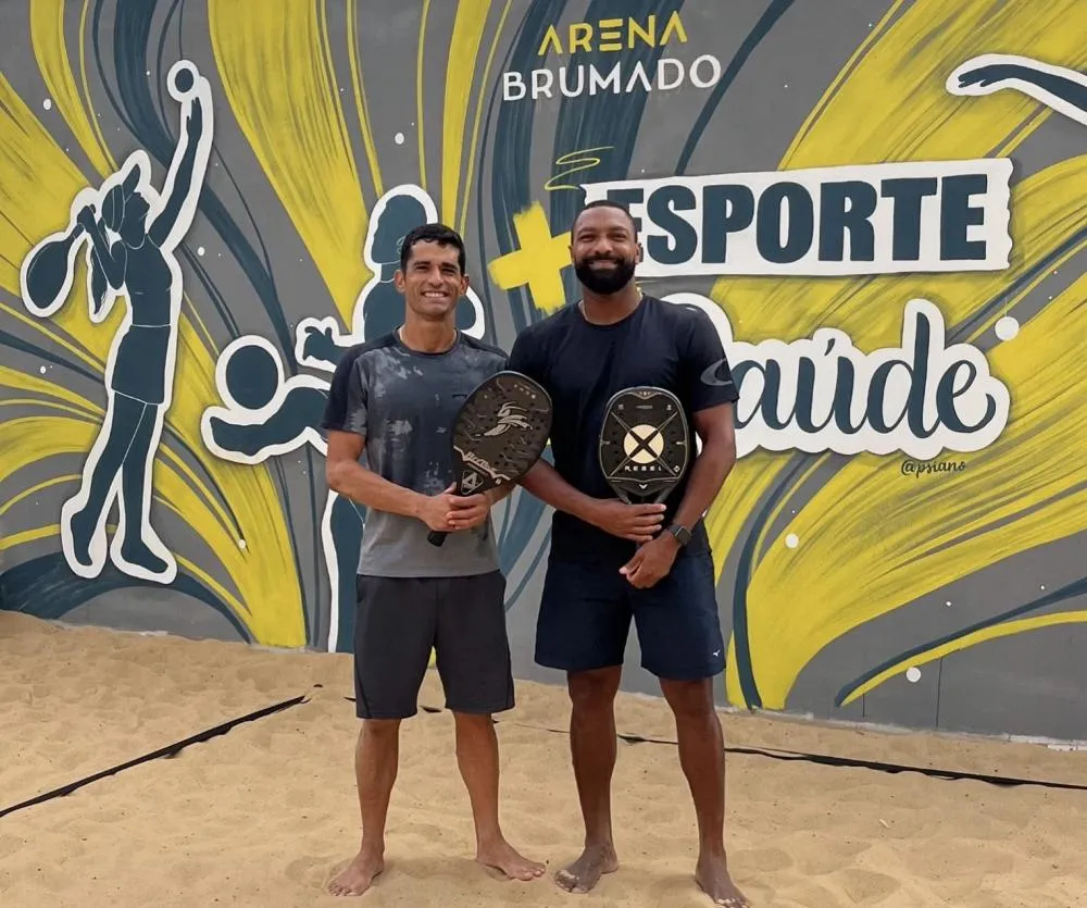 Empresário e ciclista Beto Bike inicia treinos no Beach Tennis em Brumado