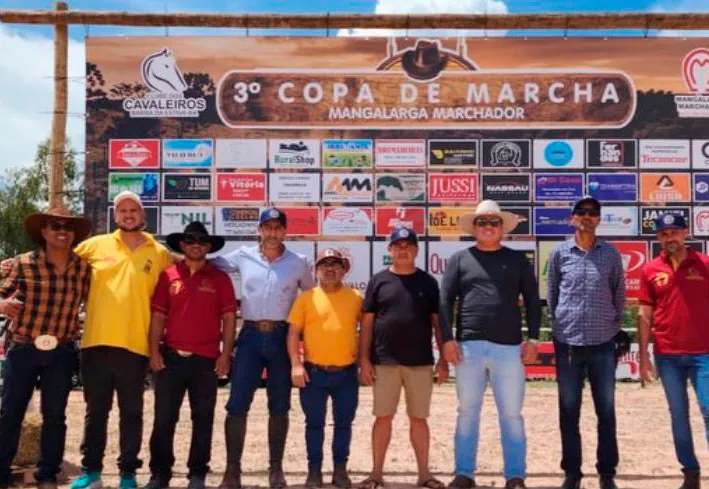 Marquinho Viana participa da abertura da 3ª Copa de Marcha Mangalarga Marchador em Triunfo do Sincorá
