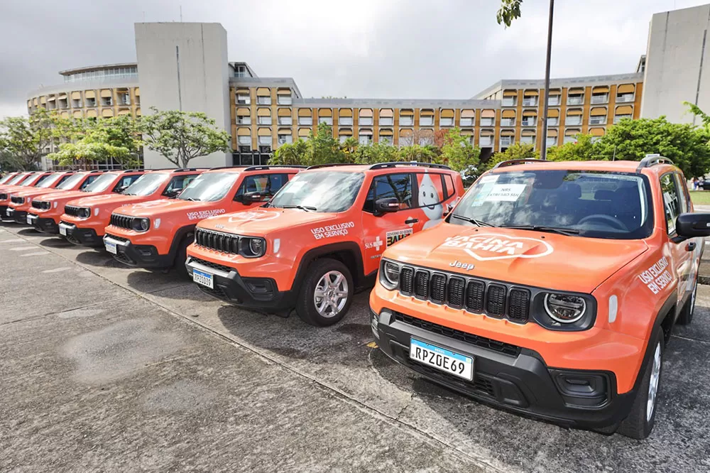 Veículos entregues pelo Governo do Estado fortalecem ações de vacinação na Bahia