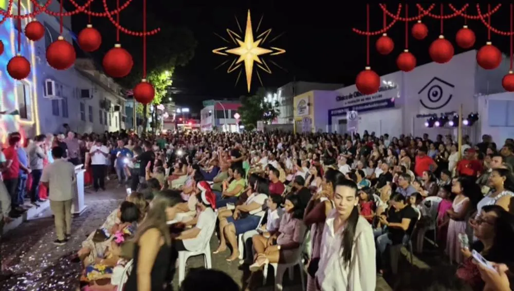 Prefeito Fabrício Abrantes abre oficialmente o Natal Luz de Brumado com grande celebração