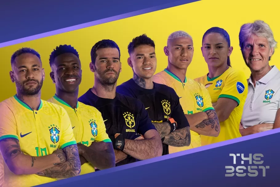 FIFA anuncia Prêmio FIFA The Best com sete representantes da Seleção Brasileira
