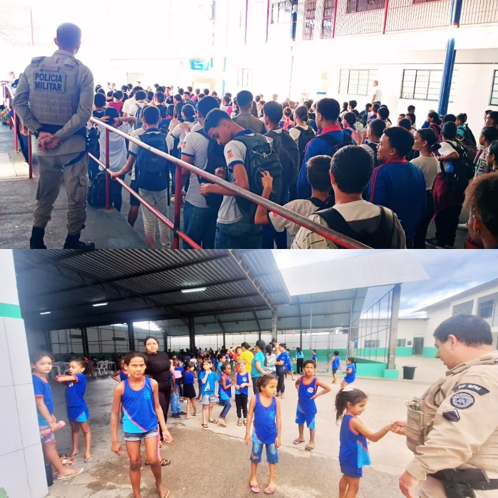 Brumado: Polícia Militar retoma Ronda Escolar para reforçar segurança e estreitar laços com a comunidade estudantil