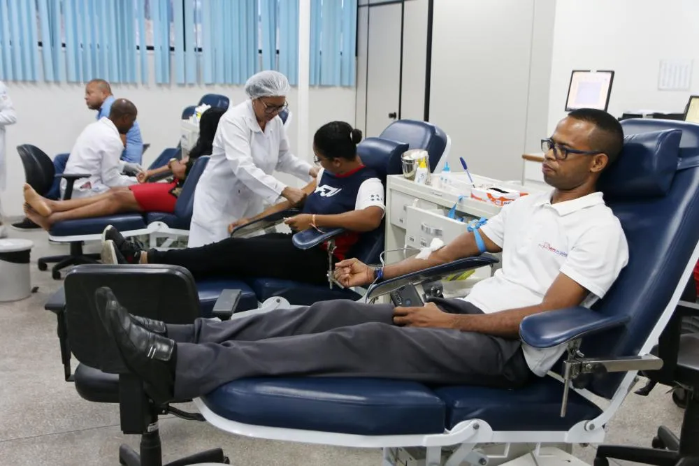 Semana do Doador mobiliza cerca de 5800 voluntários para doação de sangue na Hemoba