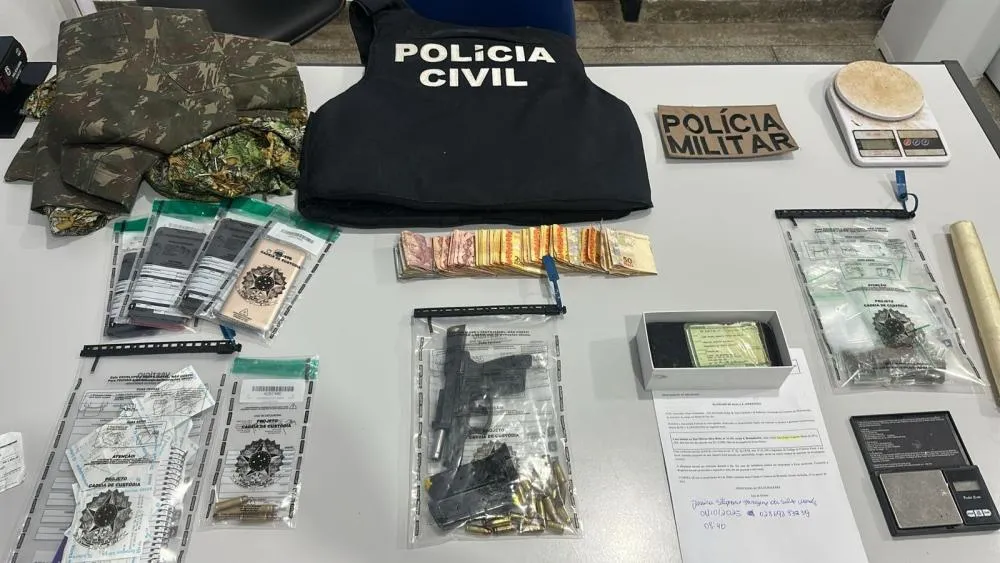 Operação Muralha de Aço prende três suspeitos de envolvimento com tráfico e homicídios em Brumado