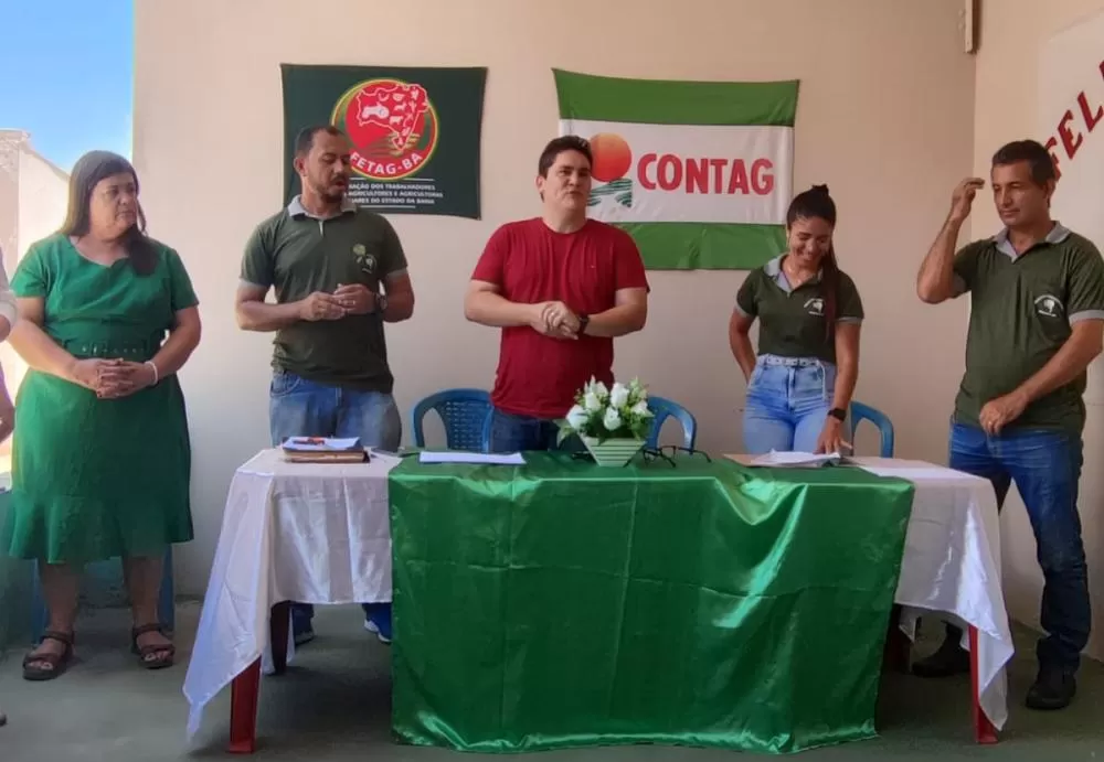 Guilherme Bonfim participa de reunião para discutir previsão orçamentaria de 2024 do STR de Brumado