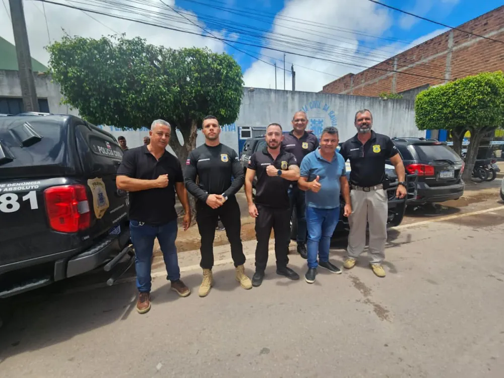 Nova viatura da Polícia Civil reforça segurança pública em Barra da Estiva