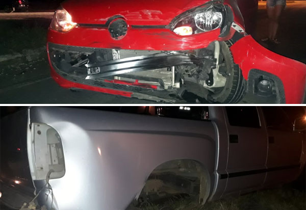 Brumado: dois veículos se envolveram em acidente no anel viário da BR- 030 com a BA-262