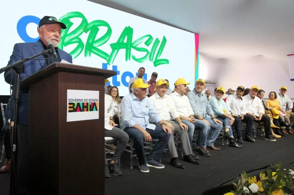 Jerônimo e Lula participam da abertura da Bahia Farm Show, que espera movimentar R$ 8 bilhões em negócios