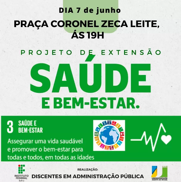 Projeto de Extensão 'Saúde e Bem Estar' Promove Qualidade de Vida em Brumado