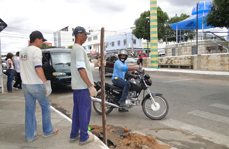 7 de setembro: Preparativos para o desfile Cívico em Brumado