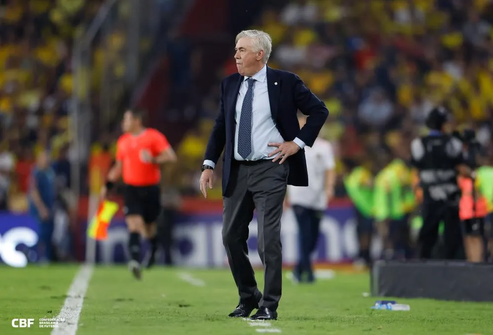 Carlo Ancelotti analisa estreia pela Seleção