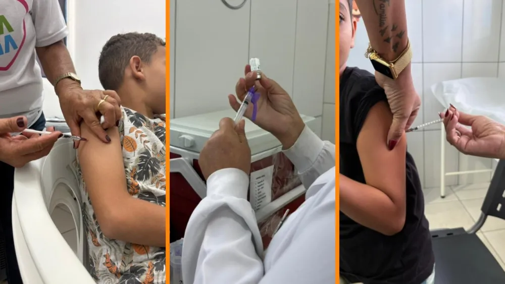 Primeiro dia de vacinação contra a dengue atende mais de 230 crianças e adolescentes em Brumado