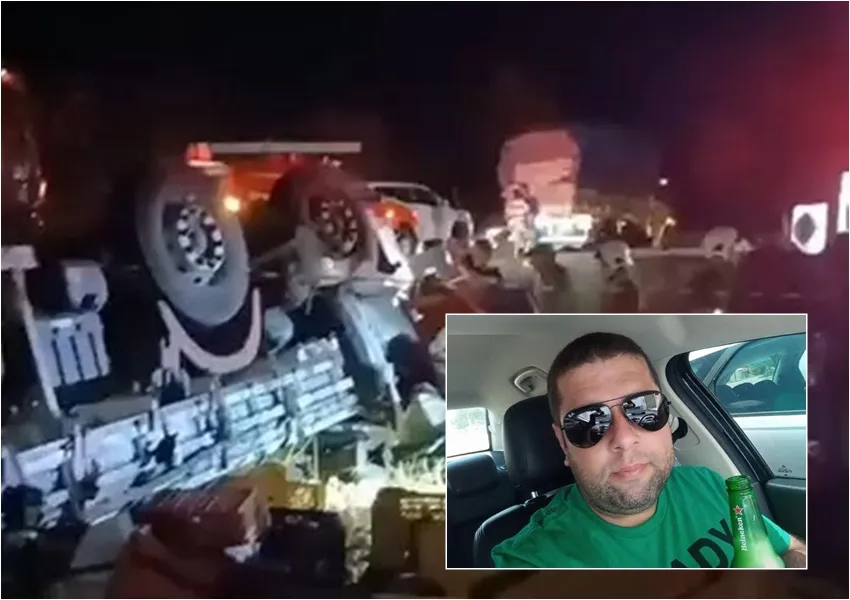 Caminhoneiro de Dom Basílio morre em grave acidente na BR-222