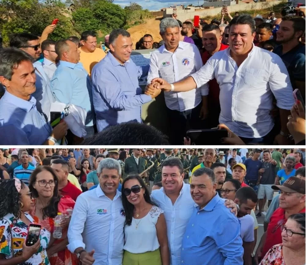 Marquinho Viana participa de importantes entregas de infraestrutura e saúde em Livramento de Nossa Senhora