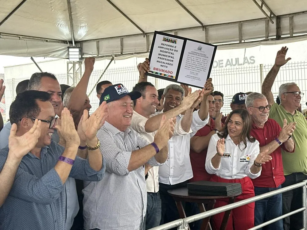 Governador Jerônimo Rodrigues anuncia mais de R$ 16 milhões em investimentos para a saúde de Brumado