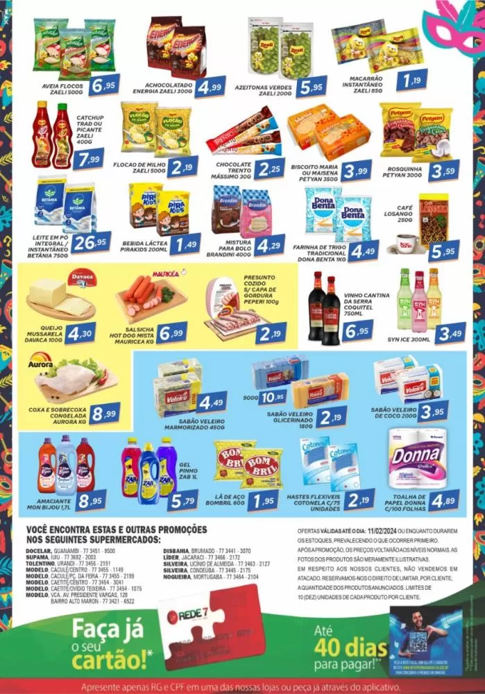 Carnaval de Ofertas do Disbahia Supermercado