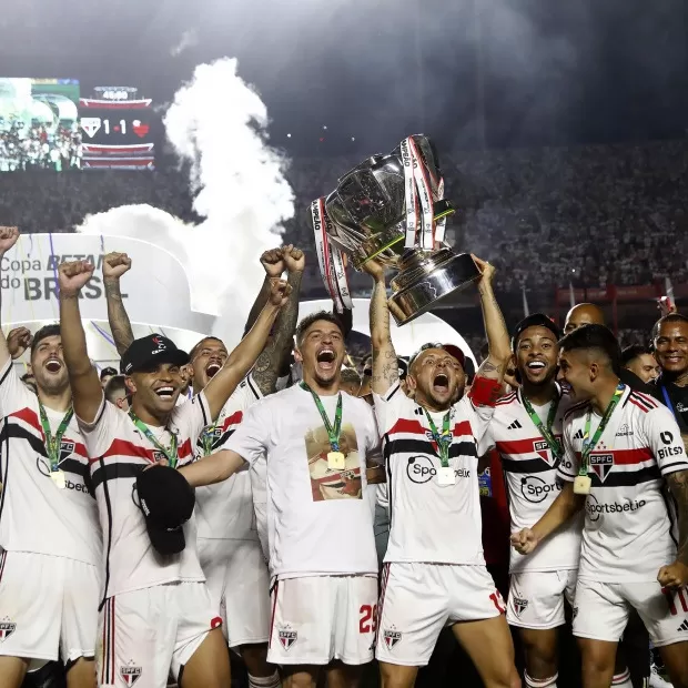 São Paulo segura o Fla e conquista título inédito da Copa do Brasil
