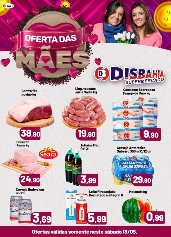 Ofertas: Sábado Filé do Disbahia Supermercado