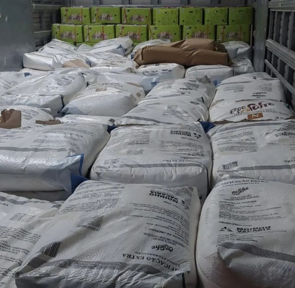 Polícia Rodoviária Estadual apreende carga sem nota fiscal na BA-263