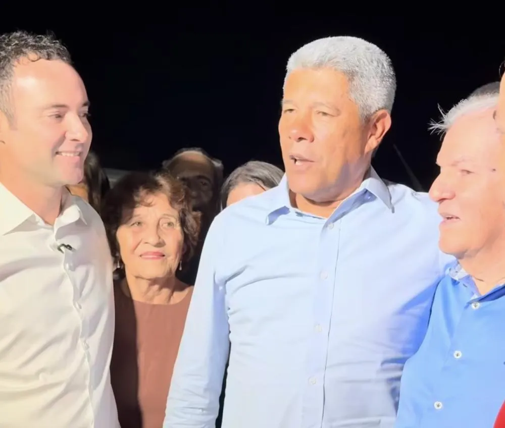 Prefeito Fabrício Abrantes recebe governador da Bahia nas comemorações de aniversário de Brumado