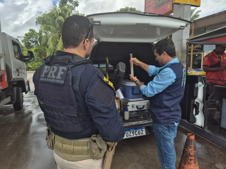 Operação MAJORARE: PRF na Bahia intensifica fiscalização em postos de combustíveis