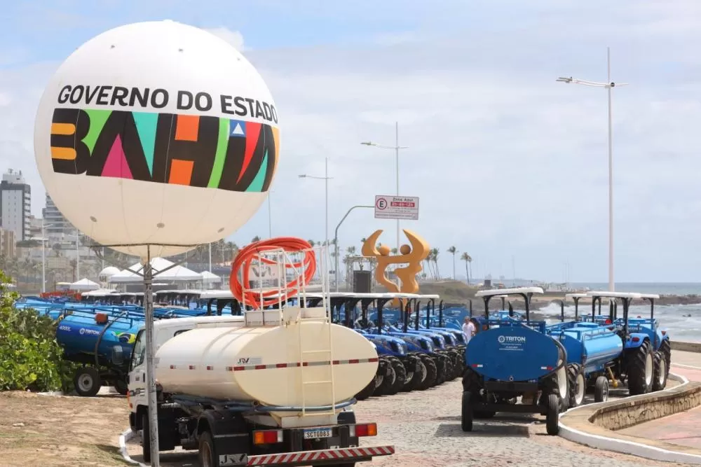 Governo anuncia plano de enfrentamento à estiagem e seca na Bahia e entrega equipamentos para cidades atingidas