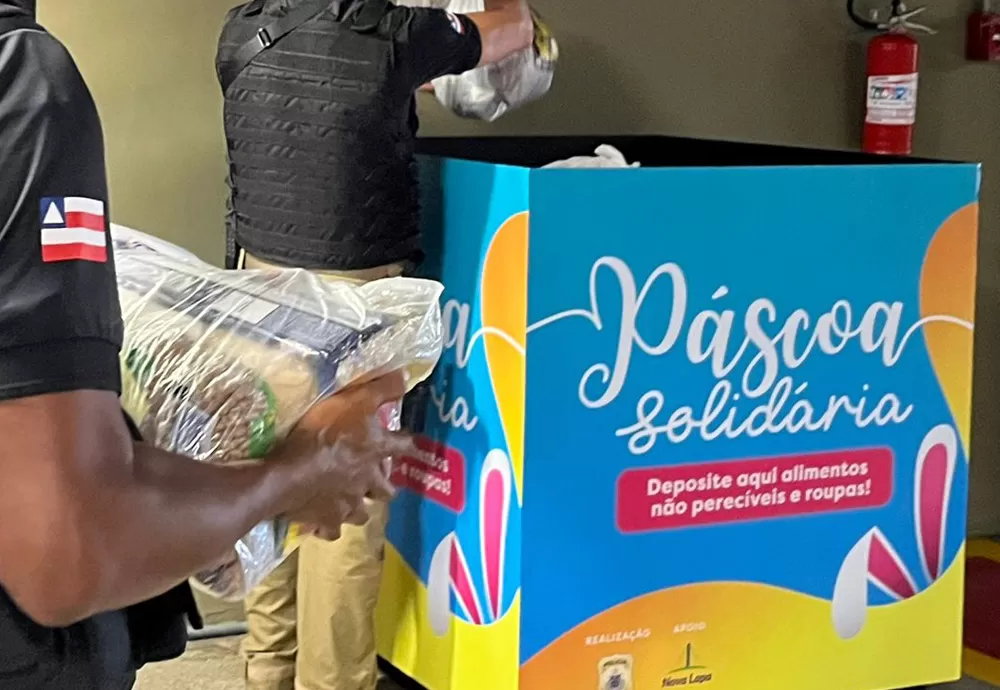 Brumado: Polícia Civil realiza campanha Páscoa Solidária