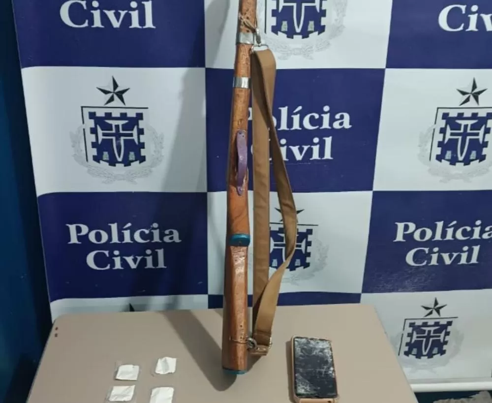 Operação Policial em Boquira resulta na apreensão de drogas e arma de fogo