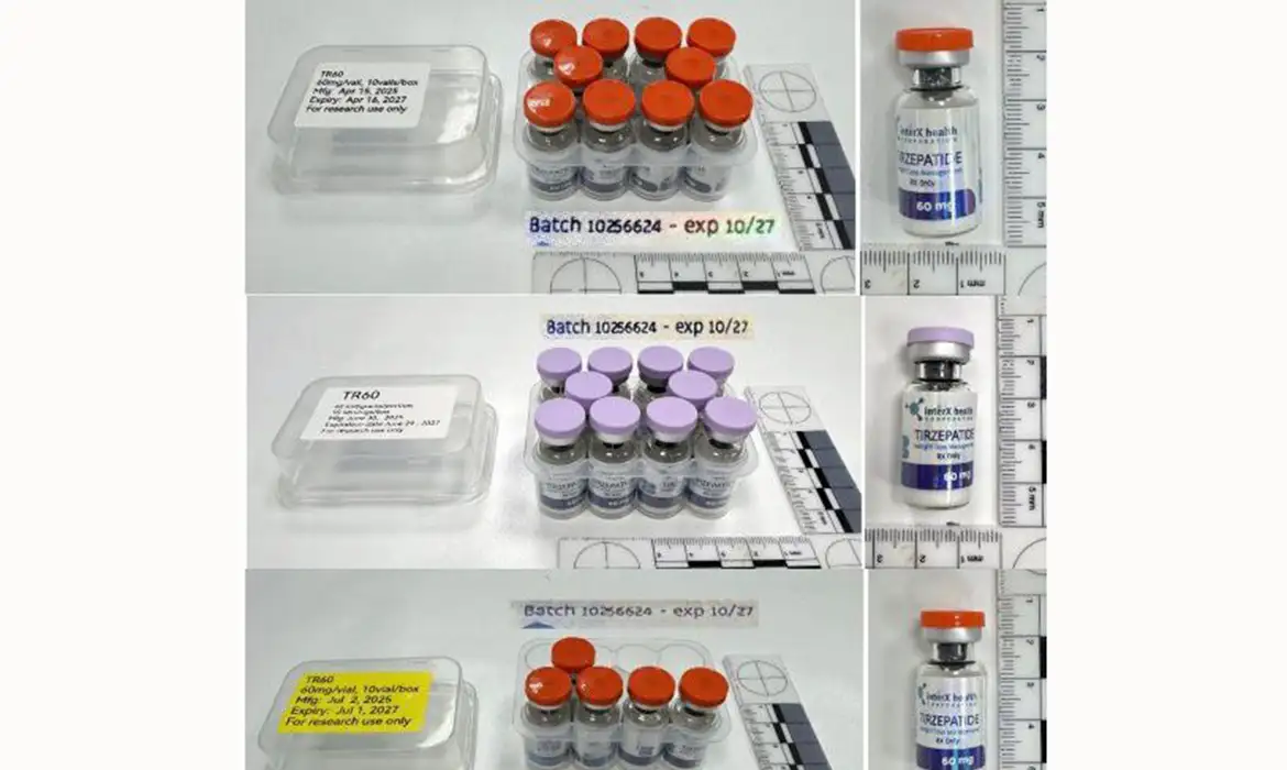 PF faz operação contra importação clandestina de remédio emagrecedor