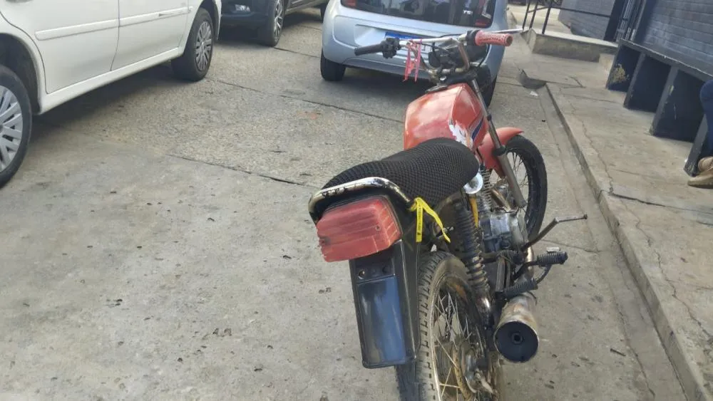 CIPRv/Brumado recupera motocicleta com chassi adulterado na BR-030