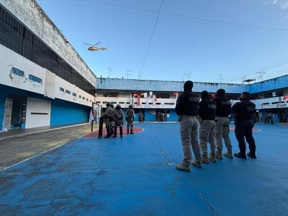 Operação ‘Molon Labe’ é deflagrada no Conjunto Penal de Itabuna