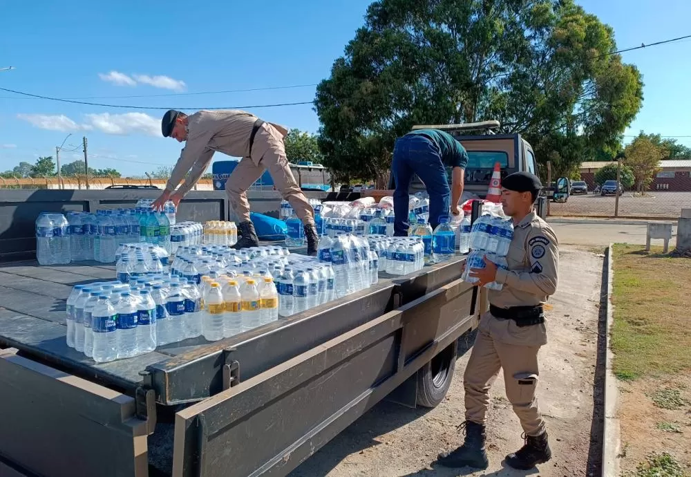 Polícia Rodoviária Estadual (2ª CIPRv-Brumado) arrecada donativos para o Rio Grande do Sul