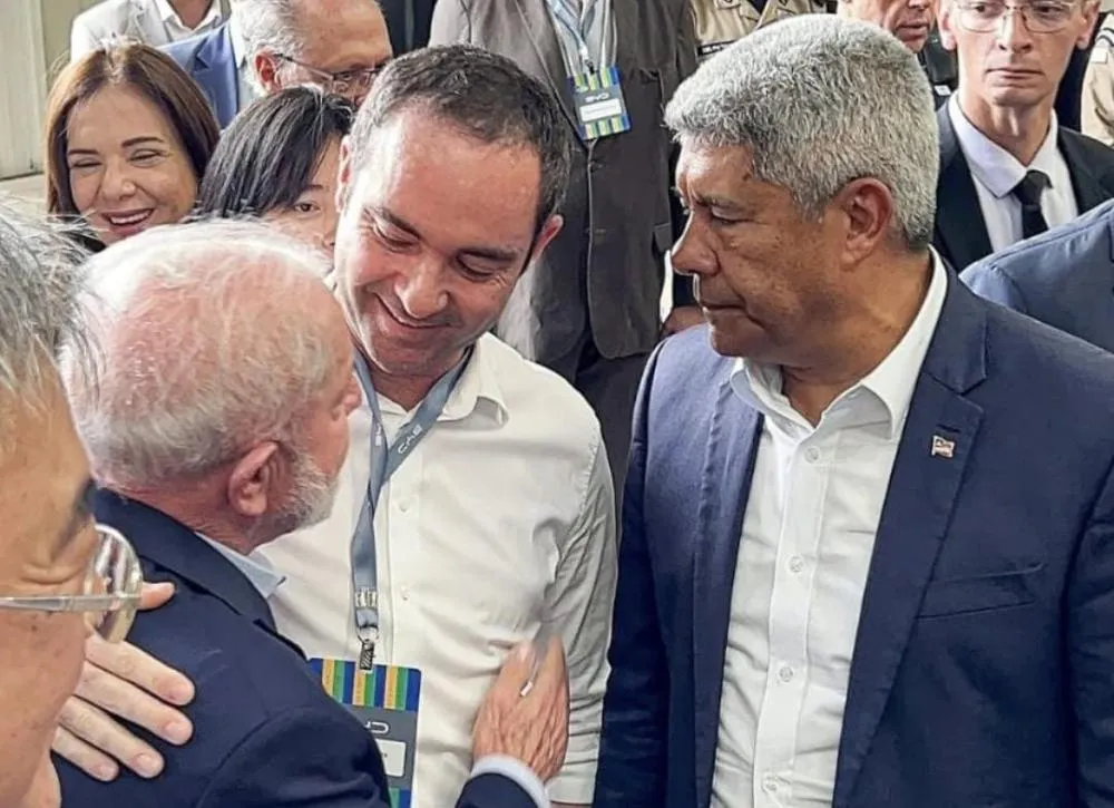 Brumado: Prefeito Fabrício Abrantes volta a se encontrar com o presidente Lula em Camaçari