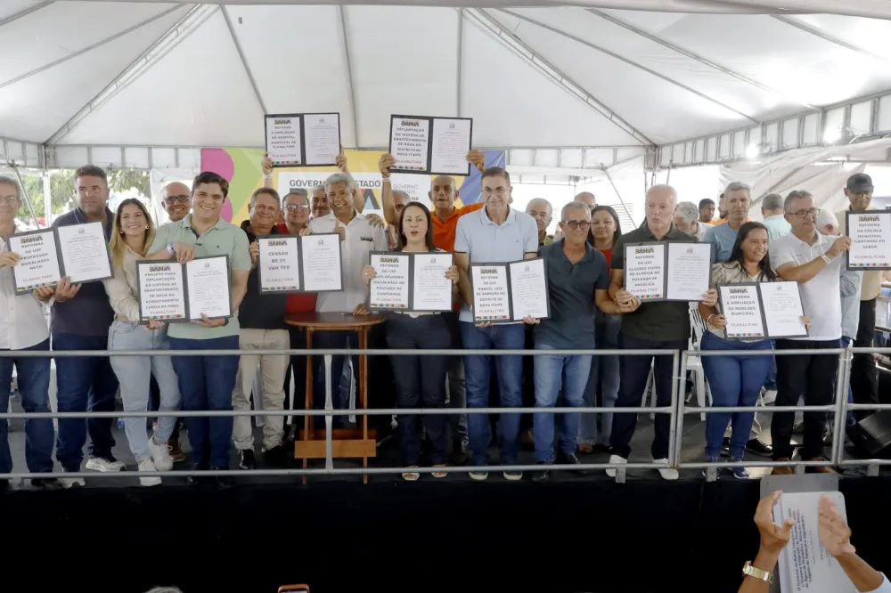 Planaltino é contemplada com ações do Governo do Estado em educação, saúde e infraestrutura