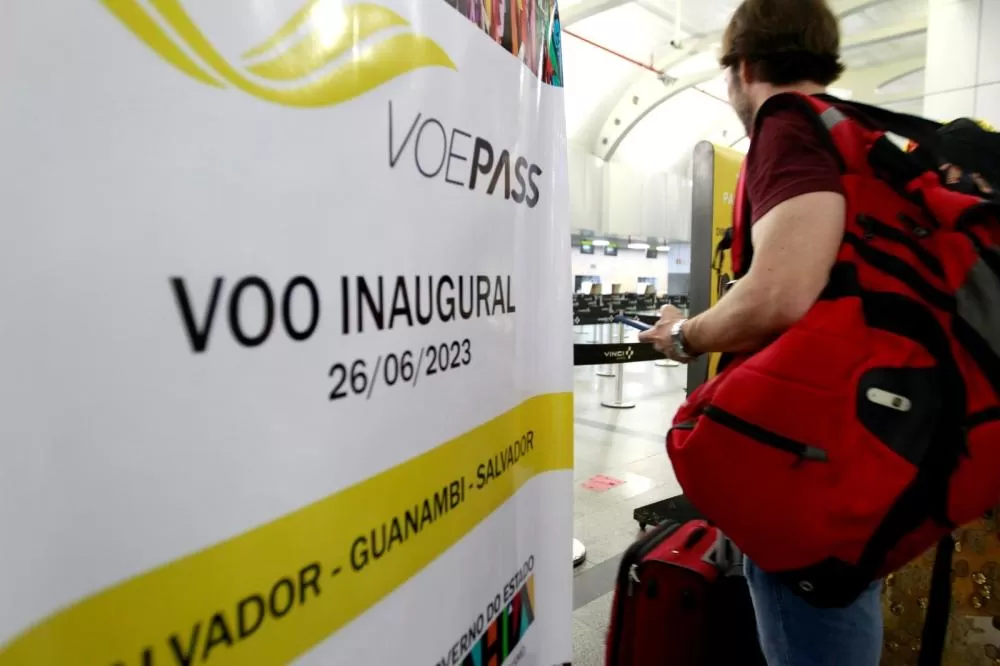 Novo voo Salvador-Guanambi entra em operação, encurtando distâncias e ampliando integração regional na Bahia