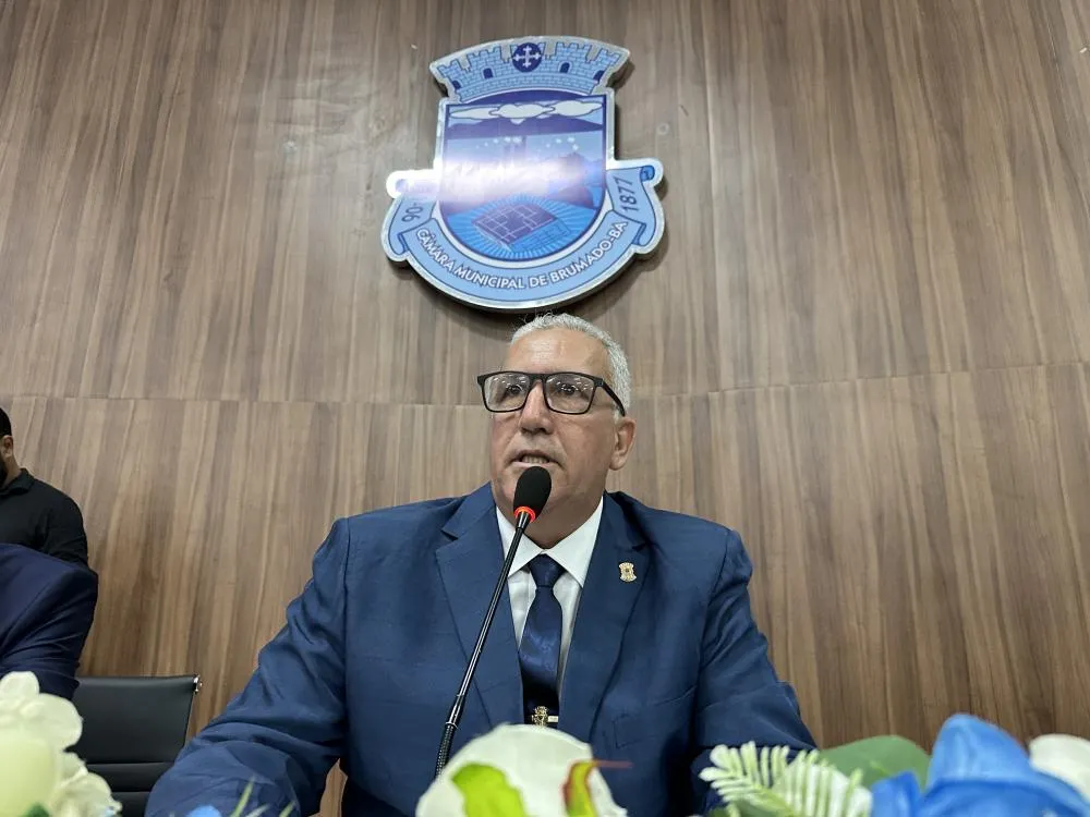 Presidente da Câmara de Brumado anuncia antecipação do 13º salário dos servidores do legislativo 