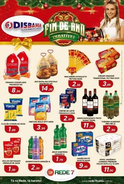Ofertas de Fim de Ano do Disbahia Supermercado