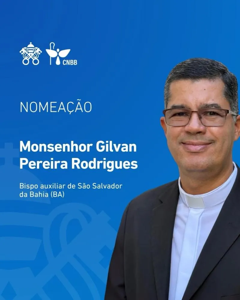 Pe. Gilvan Pereira Rodrigues é nomeado bispo pelo Papa Leão XIV