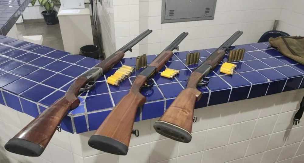 Brumado: Polícia Rodoviária Estadual apreende três espingardas na BA-262