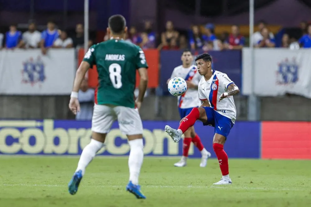 Bahia perde para o Palmeiras na Arena Fonte Nova