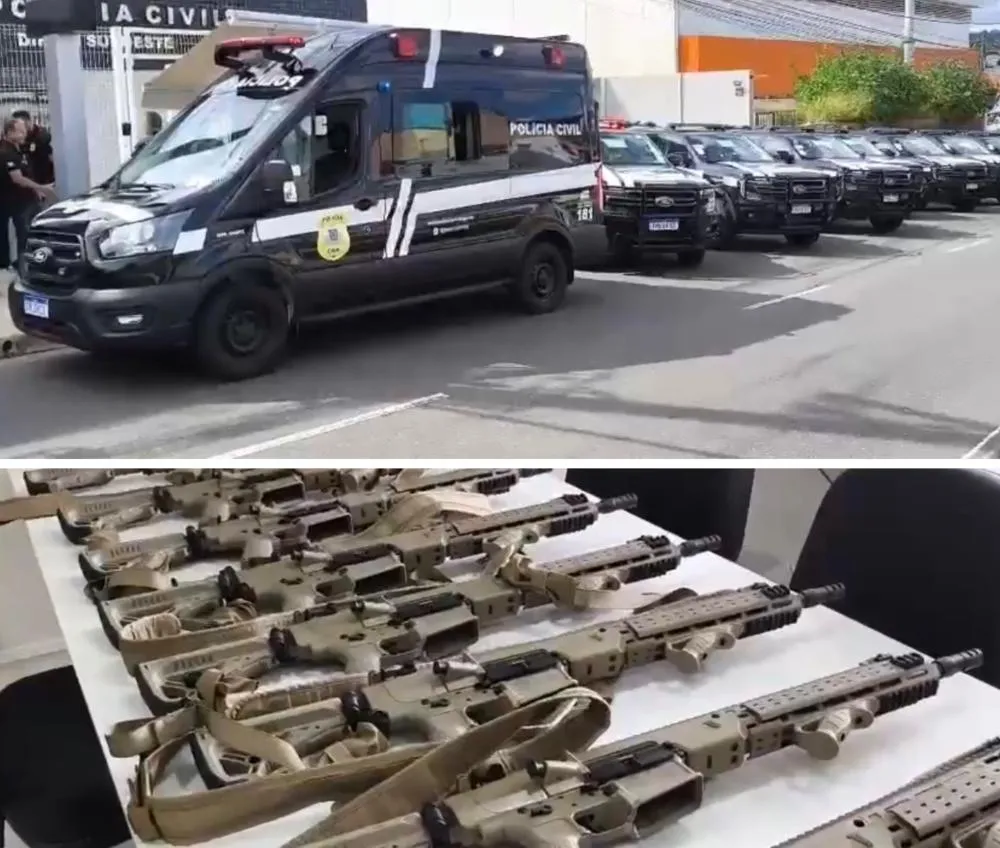 Polícia Civil recebe novas viaturas, armamentos e sistema de monitoramento no sudoeste baiano