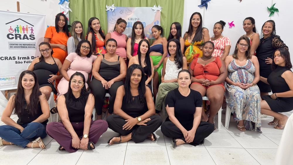 Brumado: CRAS Irmã Dulce realiza primeiro encontro do Grupo Acalanto com gestantes